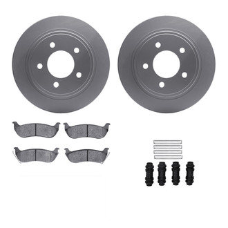 R1 Concepts® - Rear Brake Kit with Ceramic Pads
