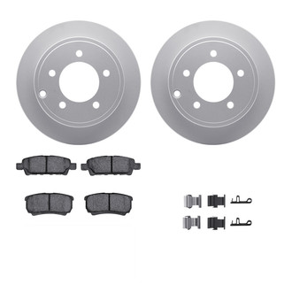 R1 Concepts® - Rear Brake Kit with Ceramic Pads