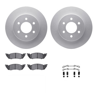 R1 Concepts® - Front Brake Kit with Ceramic Pads
