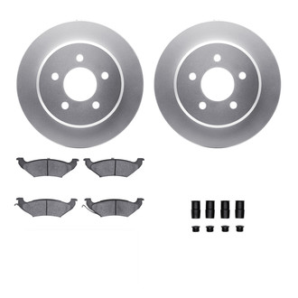 R1 Concepts® - Rear Brake Kit with Ceramic Pads