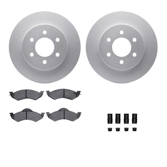 R1 Concepts® - Front Brake Kit with Ceramic Pads