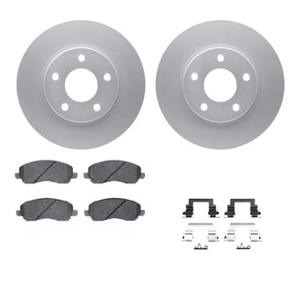 R1 Concepts® - Front Brake Kit with Ceramic Pads