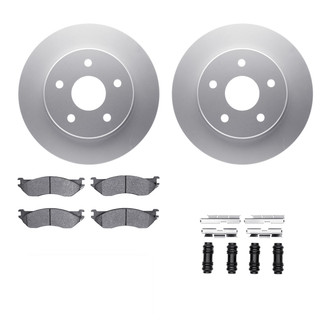 R1 Concepts® - Front Brake Kit with Ceramic Pads
