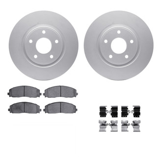 R1 Concepts® WDWH1-40038 - Front Brake Kit with Ceramic Pads