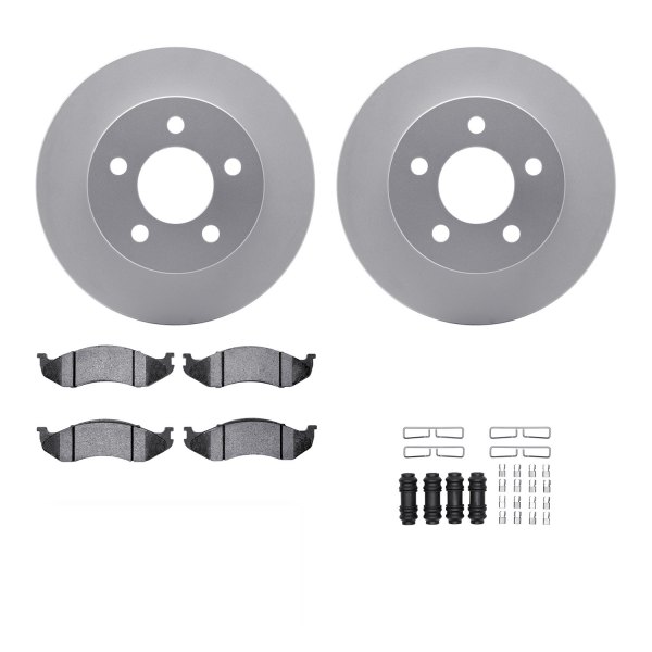  R1 Concepts® - Front Brake Kit with Ceramic Pads