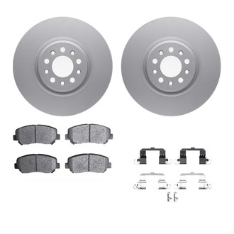 R1 Concepts® - Front Brake Kit with Ceramic Pads