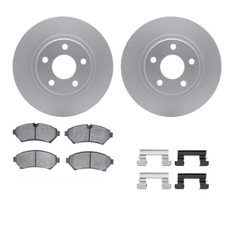R1 Concepts® - Front Brake Kit with Ceramic Pads