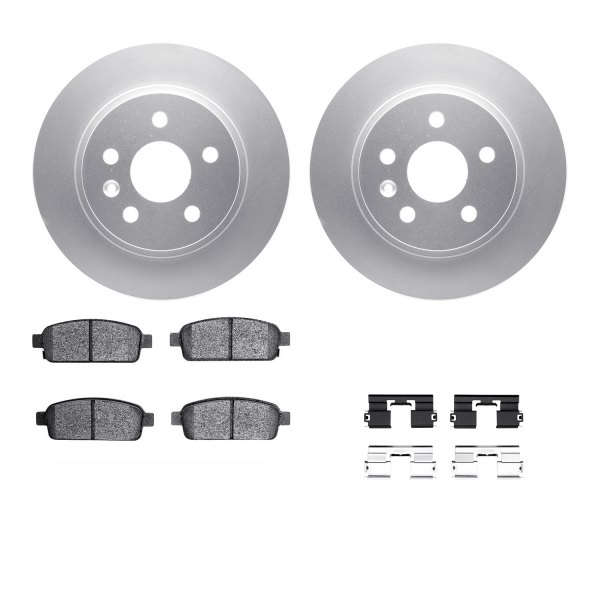  R1 Concepts® - Rear Brake Kit with Ceramic Pads