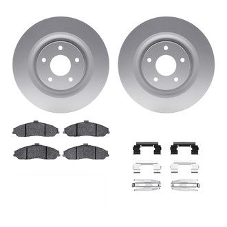 R1 Concepts® - Front Brake Kit with Ceramic Pads