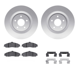 R1 Concepts® - Front Brake Kit with Ceramic Pads