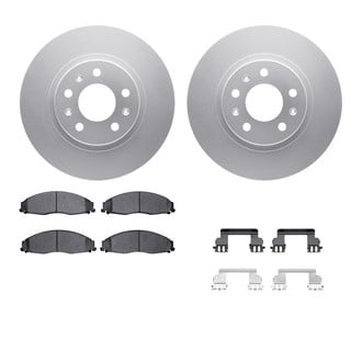 R1 Concepts® - Front Brake Kit with Ceramic Pads