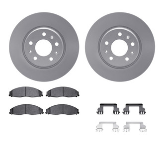 R1 Concepts® - Front Brake Kit with Ceramic Pads