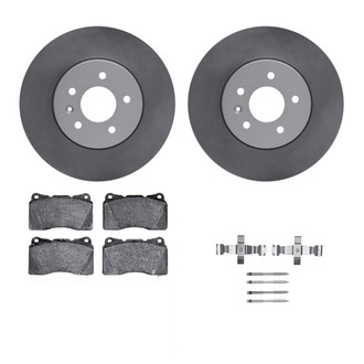 R1 Concepts® - Front Brake Kit with Ceramic Pads