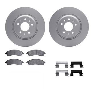 R1 Concepts® - Front Brake Kit with Ceramic Pads