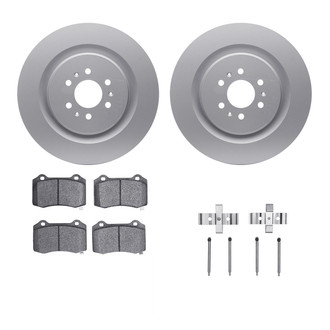 R1 Concepts® - Rear Brake Kit with Ceramic Pads