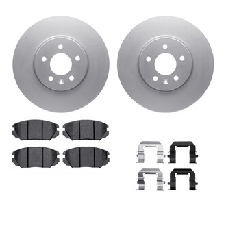 R1 Concepts® - Front Brake Kit with Ceramic Pads