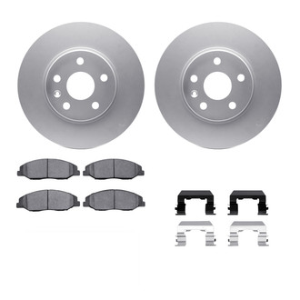 R1 Concepts® - Front Brake Kit with Ceramic Pads