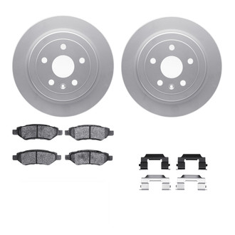 R1 Concepts® - Rear Brake Kit with Ceramic Pads