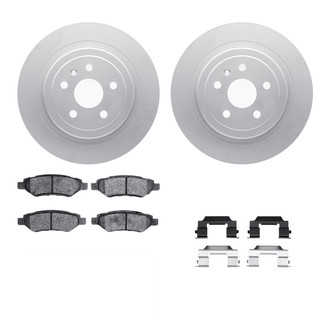 R1 Concepts® - Rear Brake Kit with Ceramic Pads