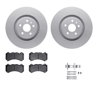 R1 Concepts® - Front Brake Kit with Ceramic Pads