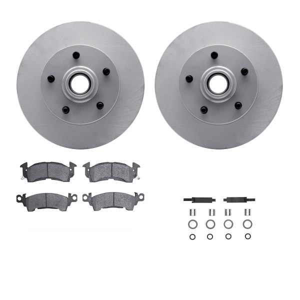  R1 Concepts® - Front Brake Kit with Ceramic Pads