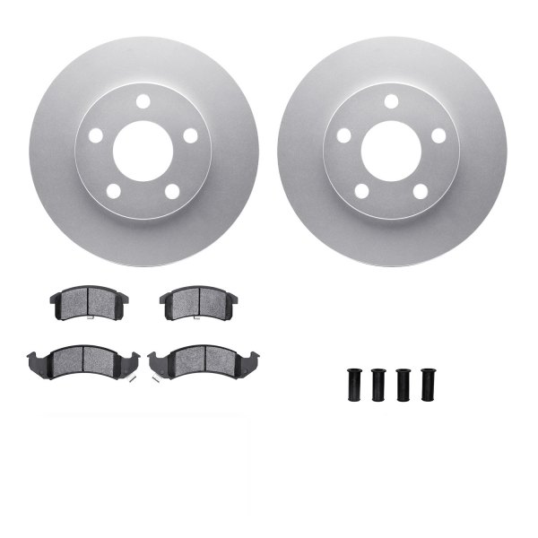  R1 Concepts® - Front Brake Kit with Ceramic Pads