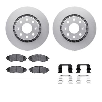 R1 Concepts® - Carbon Coated Brake Kit with Ceramic Pads