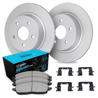 R1 Concepts® - Rear Brake Kit with Ceramic Pads