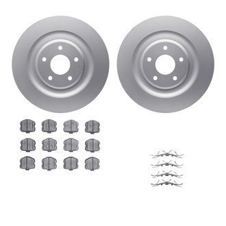 R1 Concepts® - Front Brake Kit with Ceramic Pads