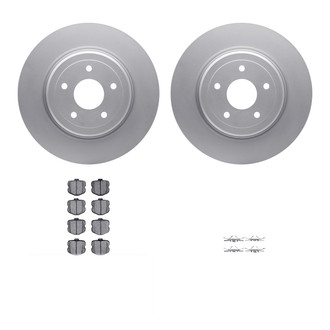 R1 Concepts® - Rear Brake Kit with Ceramic Pads