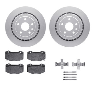 R1 Concepts® - Carbon Coated Brake Kit with Ceramic Pads