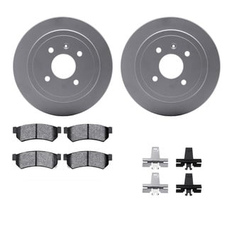 R1 Concepts® - Rear Brake Kit with Ceramic Pads