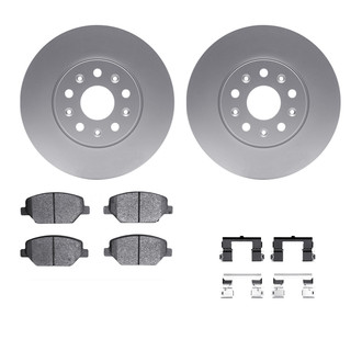 R1 Concepts® - Front Brake Kit with Ceramic Pads