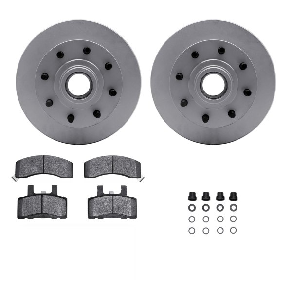  R1 Concepts® - Front Brake Kit with Ceramic Pads