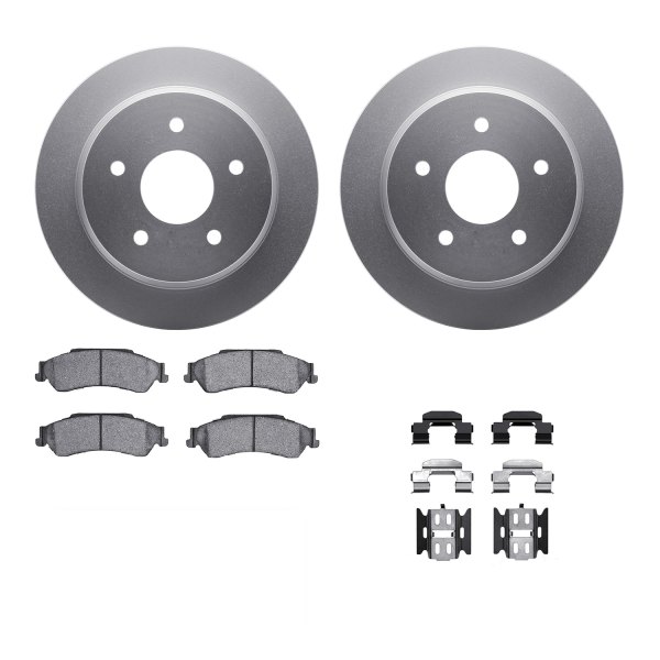  R1 Concepts® - Rear Brake Kit with Ceramic Pads