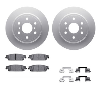 R1 Concepts® - Rear Brake Kit with Ceramic Pads