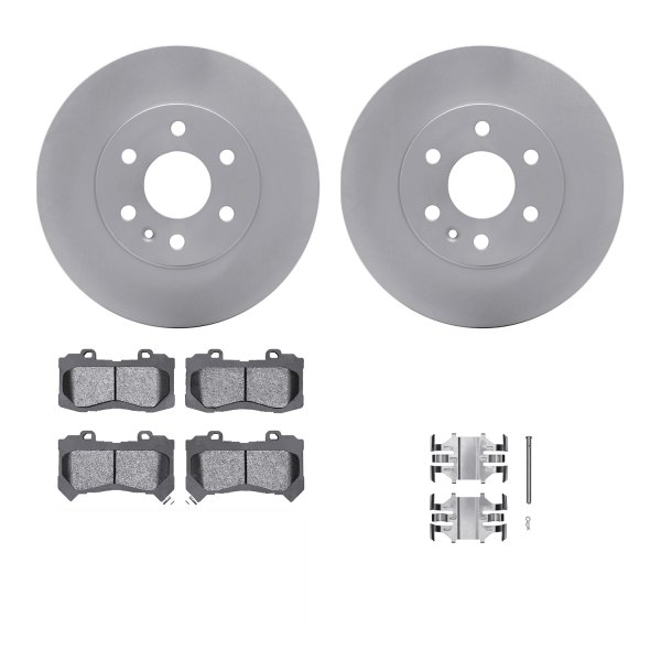  R1 Concepts® - Front Brake Kit with Ceramic Pads