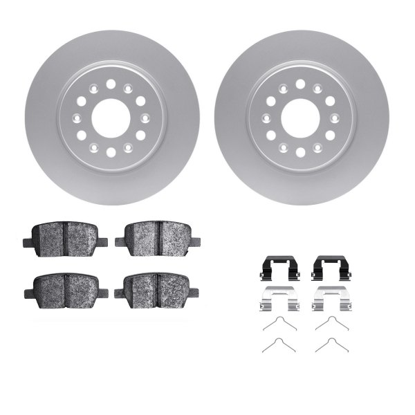  R1 Concepts® - Rear Brake Kit with Ceramic Pads