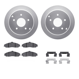 R1 Concepts® - Carbon Coated Brake Kit with Ceramic Pads