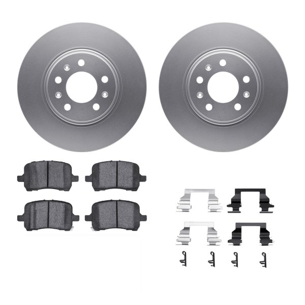  R1 Concepts® - Front Brake Kit with Ceramic Pads