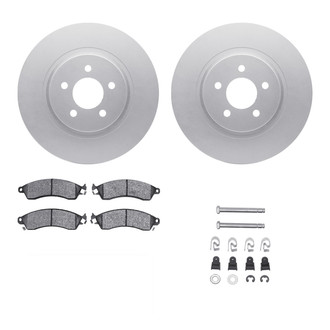 R1 Concepts® - Front Brake Kit with Ceramic Pads