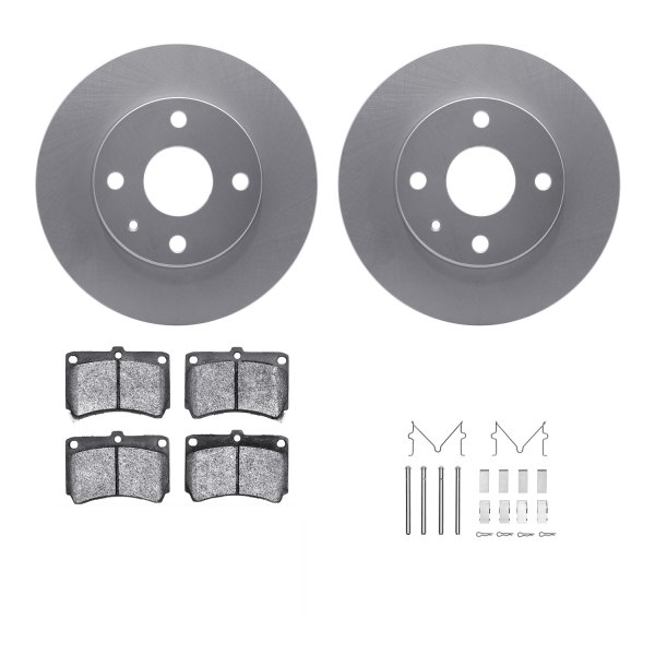  R1 Concepts® - Front Brake Kit with Ceramic Pads