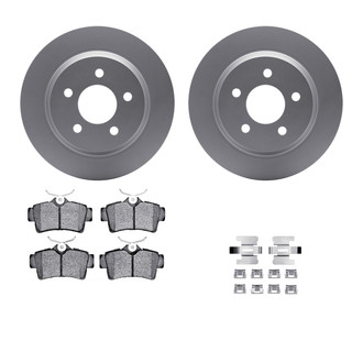 R1 Concepts® - Rear Brake Kit with Ceramic Pads