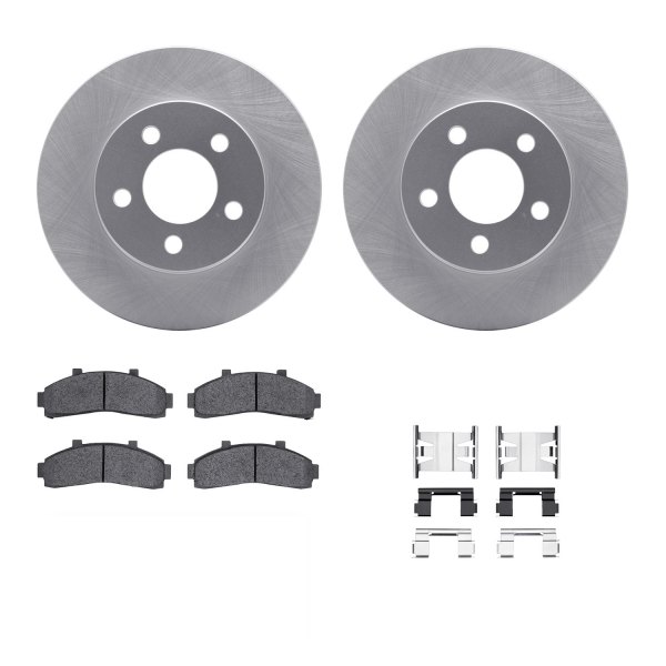  R1 Concepts® - Front Brake Kit with Ceramic Pads