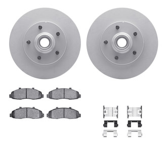 R1 Concepts® - Front Brake Kit with Ceramic Pads