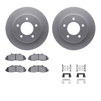 R1 Concepts® - Front Brake Kit with Ceramic Pads