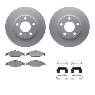 R1 Concepts® - Front Brake Kit with Ceramic Pads