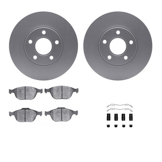 R1 Concepts® - Front Brake Kit with Ceramic Pads