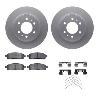 R1 Concepts® - Front Brake Kit with Ceramic Pads