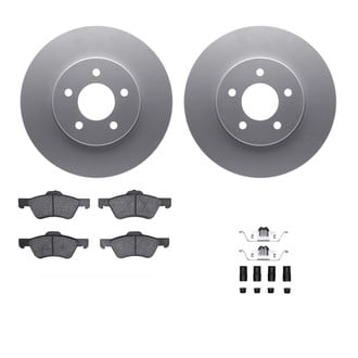 R1 Concepts® - Carbon Coated Brake Kit with Ceramic Pads